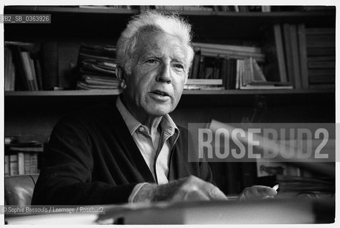 Portrait of Jules Roy, le 1 mai 1970  ©Sophie Bassouls/Leemage/Rosebud2