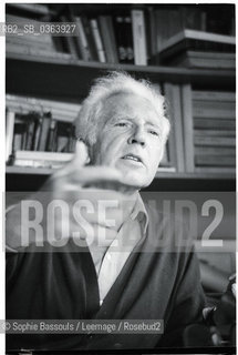 Portrait of Jules Roy, le 1 mai 1970  ©Sophie Bassouls/Leemage/Rosebud2