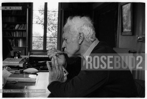 Portrait of Jules Roy, le 1 mai 1970  ©Sophie Bassouls/Leemage/Rosebud2