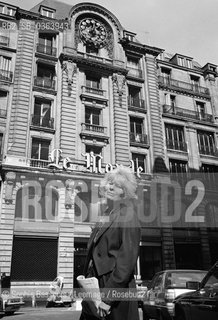 Portrait of Claude Sarraute at Paris, le 10 mars 1987  ©Sophie Bassouls/Leemage/Rosebud2