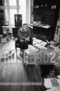 Portrait of Andrei Siniavski le 1 decembre 1988  ©Sophie Bassouls/Leemage/Rosebud2