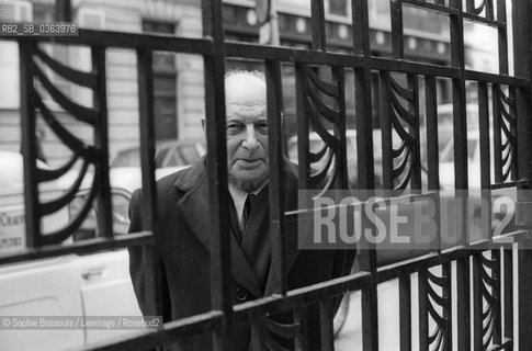 Portrait of Philippe Soupault, le 24 mars 1980, Paris  ©Sophie Bassouls/Leemage/Rosebud2