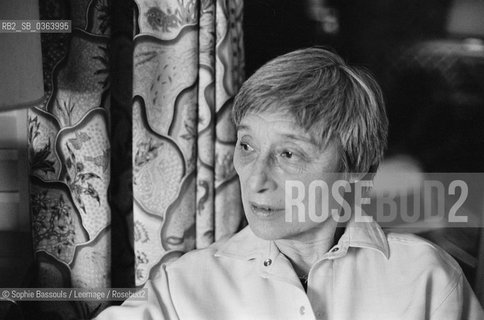 Portrait of Han Suyin at Paris, le 27 octobre 1986  ©Sophie Bassouls/Leemage/Rosebud2