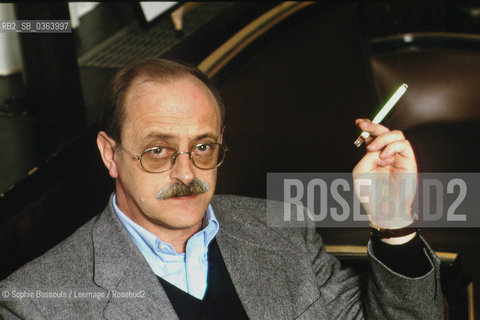 24 Mar 1994 --- ITALIAN WRITER ANTONIO TABUCCHI  ©Sophie Bassouls/Leemage/Rosebud2