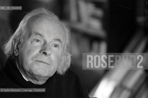 Portrait of Henri Thomas le 4 mars 1981  ©Sophie Bassouls/Leemage/Rosebud2