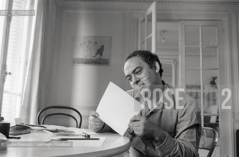 Portrait of Roland Topor le 3 juin 1980  ©Sophie Bassouls/Leemage/Rosebud2