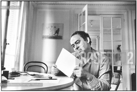 Portrait of Roland Topor le 3 juin 1980  ©Sophie Bassouls/Leemage/Rosebud2