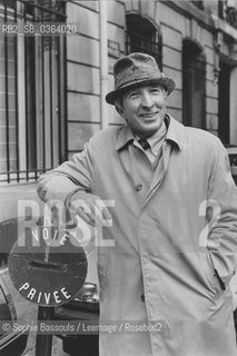 Portrait of John Updike at Paris, le 18 avril 1986  ©Sophie Bassouls/Leemage/Rosebud2