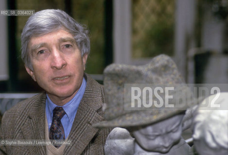 Portrait of John Updike at Paris, le 18 avril 1986  ©Sophie Bassouls/Leemage/Rosebud2