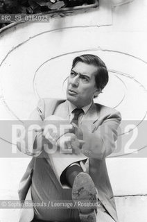 01 Jan 1980 --- Peruvian Writer Mario Vargas-Llosa (Vargas Llosa)  ©Sophie Bassouls/Leemage/Rosebud2