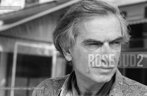 Portrait of Vassilis Vassilikos, le 26 septembre 1985  ©Sophie Bassouls/Leemage/Rosebud2