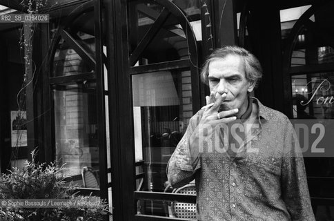 Portrait of Vassilis Vassilikos, le 26 septembre 1985  ©Sophie Bassouls/Leemage/Rosebud2