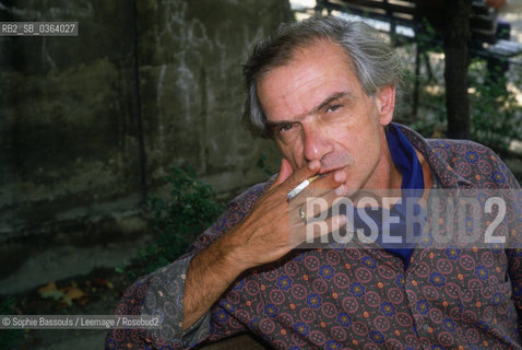 Portrait of Vassilis Vassilikos, le 26 septembre 1985, Paris  ©Sophie Bassouls/Leemage/Rosebud2