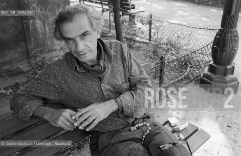 Portrait of Vassilis Vassilikos, le 26 septembre 1985  ©Sophie Bassouls/Leemage/Rosebud2