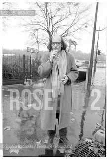 Portrait of Francois Weyergans, le 8 novembre 1979  ©Sophie Bassouls/Leemage/Rosebud2