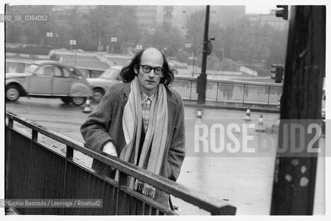 Portrait of Francois Weyergans, le 8 novembre 1979  ©Sophie Bassouls/Leemage/Rosebud2