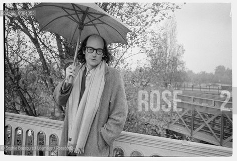 Portrait of Francois Weyergans, le 8 novembre 1979  ©Sophie Bassouls/Leemage/Rosebud2