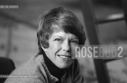 Portrait of Cecile Aubry le 25 janvier 1982  ©Sophie Bassouls/Leemage/Rosebud2