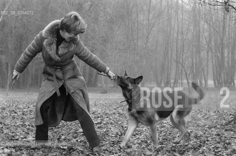 Portrait of Cecile Aubry le 25 janvier 1982  ©Sophie Bassouls/Leemage/Rosebud2