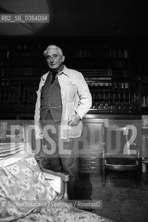 Portrait of Jean Hugo, le 20 janvier 1976  ©Sophie Bassouls/Leemage/Rosebud2