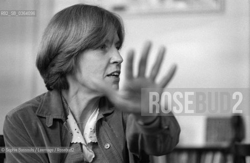 Portrait of Betsy Jolas le 27 juin 1980  ©Sophie Bassouls/Leemage/Rosebud2