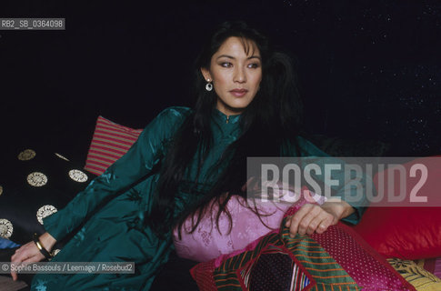 Portrait of Ysabelle Lacamp at Meudon, le 18 fevrier 1987  ©Sophie Bassouls/Leemage/Rosebud2