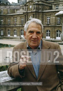 Portrait of Roger Leenhardt at Paris, le 19 decembre 1978  ©Sophie Bassouls/Leemage/Rosebud2