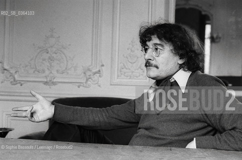 Portrait of Roger Planchon, le 22 avril 1974  ©Sophie Bassouls/Leemage/Rosebud2