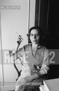 Portrait of Alice Sapritch, le 8 octobre 1973  ©Sophie Bassouls/Leemage/Rosebud2