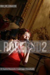 Victoria Abril, 3 novembre 2006  ©Sophie Bassouls/Leemage/Rosebud2