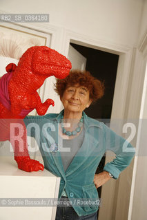 Christine Buci-Glucksman (Buci Glucksman), 4 mai 2006  ©Sophie Bassouls/Leemage/Rosebud2