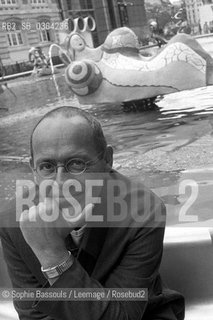 Bernard Stiegler, 9 mai 2005  ©Sophie Bassouls/Leemage/Rosebud2