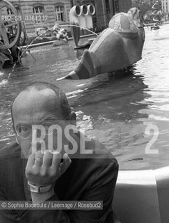 Bernard Stiegler, 9 mai 2005  ©Sophie Bassouls/Leemage/Rosebud2