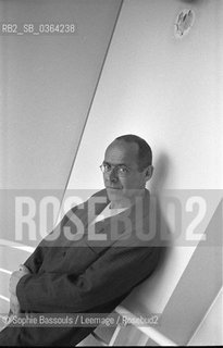 Bernard Stiegler, 9 mai 2005  ©Sophie Bassouls/Leemage/Rosebud2