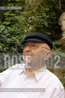 Aharon Appelfeld, le 26 juin 2011  ©Sophie Bassouls/Leemage/Rosebud2