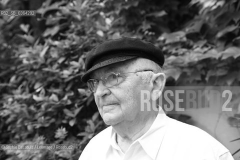 Aharon Appelfeld, le 26 juin 2011  ©Sophie Bassouls/Leemage/Rosebud2