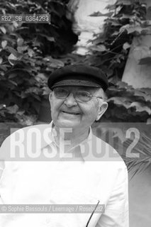 Aharon Appelfeld, le 26 juin 2011  ©Sophie Bassouls/Leemage/Rosebud2