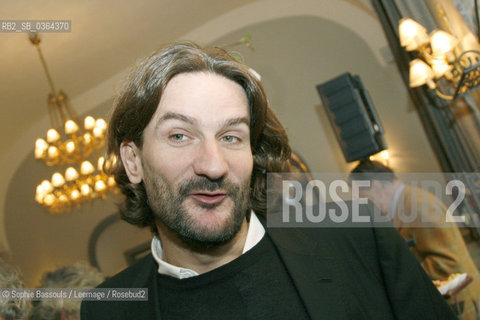 Frederic Beigbeder, 12 novembre 2008  ©Sophie Bassouls/Leemage/Rosebud2