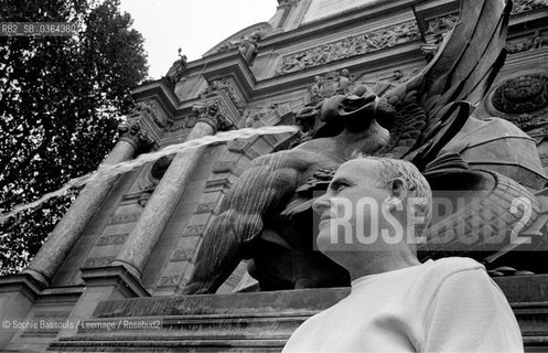 Bruce Benderson, 20 septembre 2004  ©Sophie Bassouls/Leemage/Rosebud2