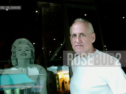 Bruce Benderson, 20 septembre 2004  ©Sophie Bassouls/Leemage/Rosebud2