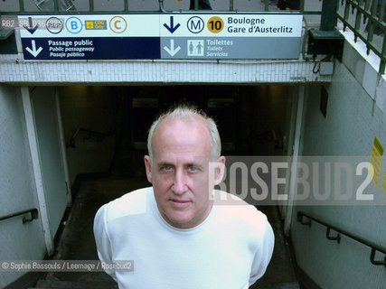 Bruce Benderson, 20 septembre 2004  ©Sophie Bassouls/Leemage/Rosebud2