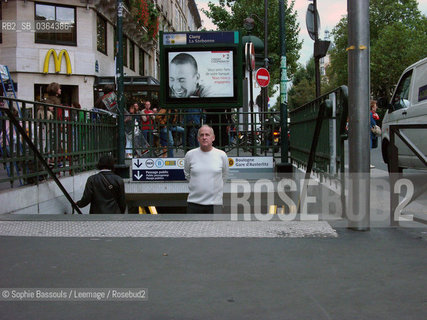 Bruce Benderson, 20 septembre 2004  ©Sophie Bassouls/Leemage/Rosebud2