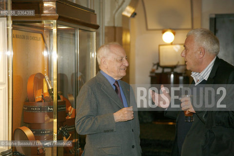 Pierre Berge, 12 novembre 2008  ©Sophie Bassouls/Leemage/Rosebud2