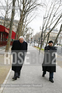 Emile Biasini, 7 fevrier 2007  ©Sophie Bassouls/Leemage/Rosebud2