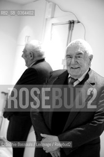 Emile Biasini, 7 fevrier 2007  ©Sophie Bassouls/Leemage/Rosebud2