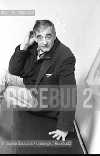 Jean-Jacques (Jean Jacques) Ceccarelli, 28 janvier 2005  ©Sophie Bassouls/Leemage/Rosebud2