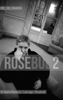 Jonathan Coe, 10 janvier 2003  ©Sophie Bassouls/Leemage/Rosebud2