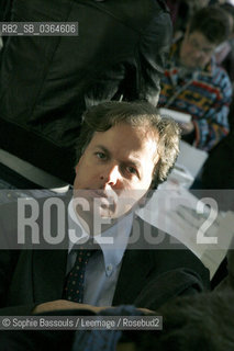 Pierre-Guillaume (Pierre Guillaume) De Roux, le 27 octobre 2007  ©Sophie Bassouls/Leemage/Rosebud2