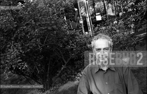 Daniele Del Giudice, 11 septembre 2005  ©Sophie Bassouls/Leemage/Rosebud2