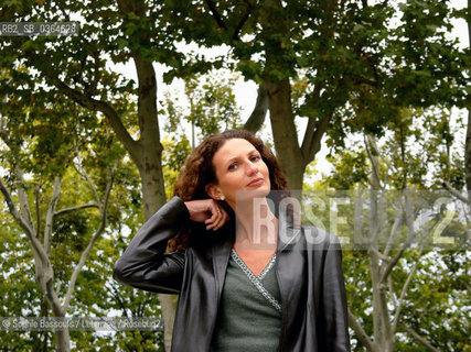 Isabelle Desesquelles, 28 septembre 2004  ©Sophie Bassouls/Leemage/Rosebud2